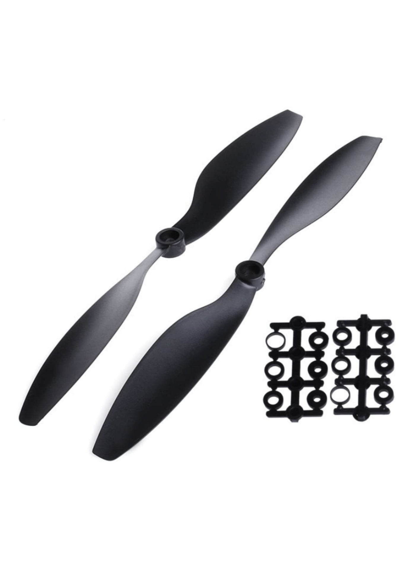 Compare 1Pair 1045 10x4.5 CW CCW Propeller For RC Multicopter F450 Quadcopter For Multi Axis Racing Plane Durable Plastic 1045 Propellers Black at KSA Price