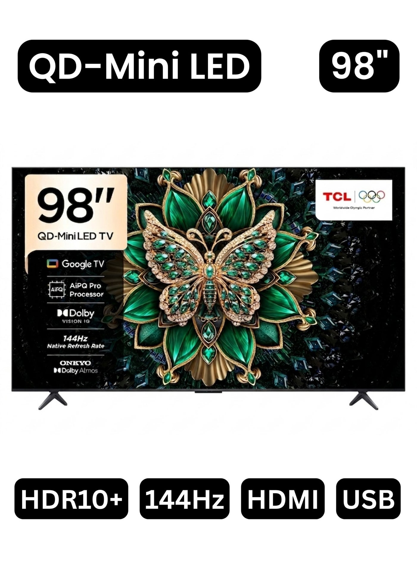 98-inch C61K Premium QD-Mini LED 4K Smart TV…