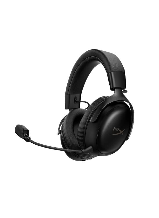 Compare HyperX Cloud III S Wireless Gaming Headphones, 53mm Angled Drivers, Memory Foam Padding, Premium Leatherette Surface, Electret Condenser Microphone, Polar Pattern, Black | A59YZAA at KSA Price