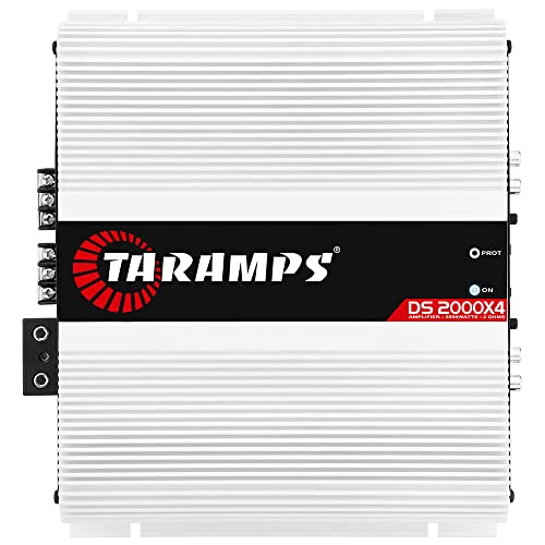 Compare Taramps DS 2000x4 2 Ohms 2000 Watts RMS 4Channel 500x4 Watts RMS, Class D Full Range, Crossover High  Low Pass Fixed Bridgedable Car Audio Amplifier at KSA Price