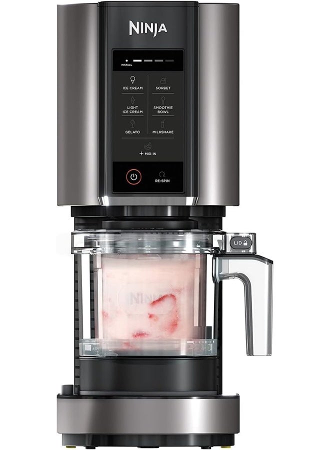Compare Ninja CREAMi Ice Cream & Frozen Dessert Maker NC300ANZ 7 Programs, BlackSilver International version 800 W NC300UKCONC300EUNC300ANZ Black at KSA Price
