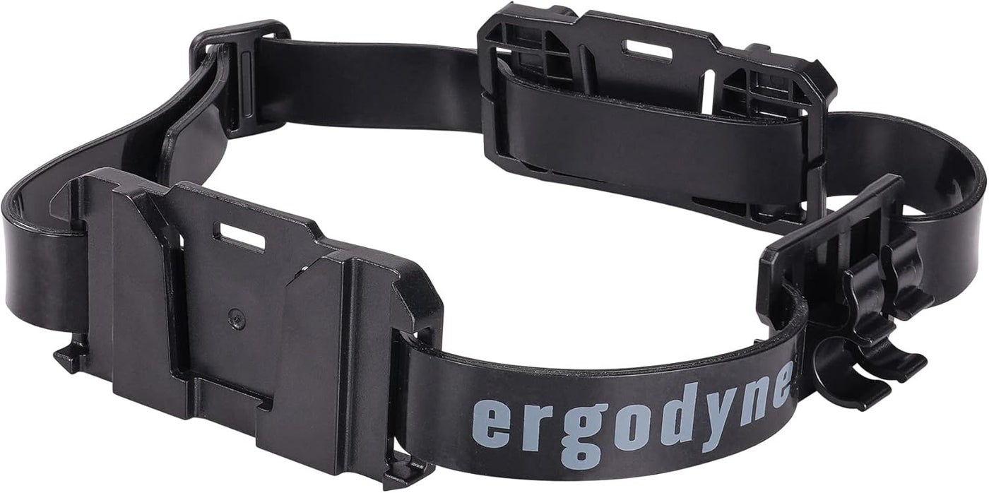 Compare Ergodyne Skullerz 8979 Universal Hard Hat Headlamp Strap for Ergodyne Hardhat Lights NonSlip Silicone Headband Strap Grips Hard Shell Head Protection at KSA Price