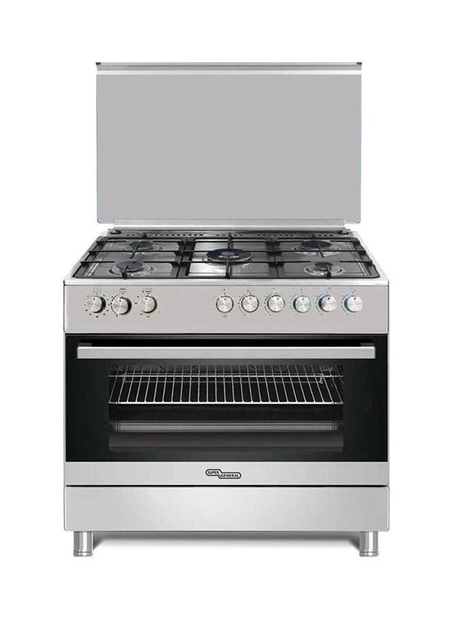 5 Burner Gas Cooker Full-Safety Thermostat Double-Rotisserie…