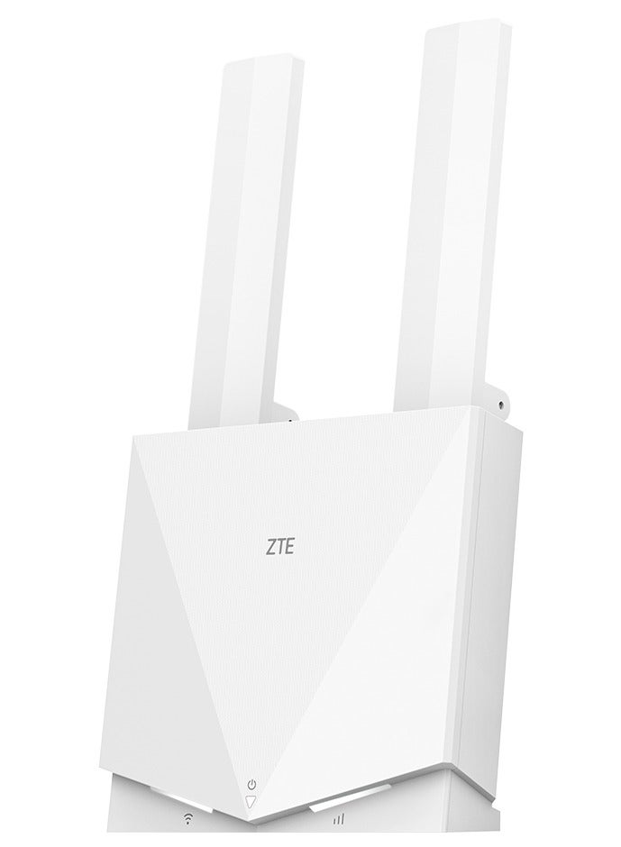 Compare ZTE 4G LTE WiFi 6 Router, K12 Mobile Hotspot, 574Mbps, Dual Antenna, 32Device Support, 2600mAh,VoLTE, HomeOffice Use white at KSA Price