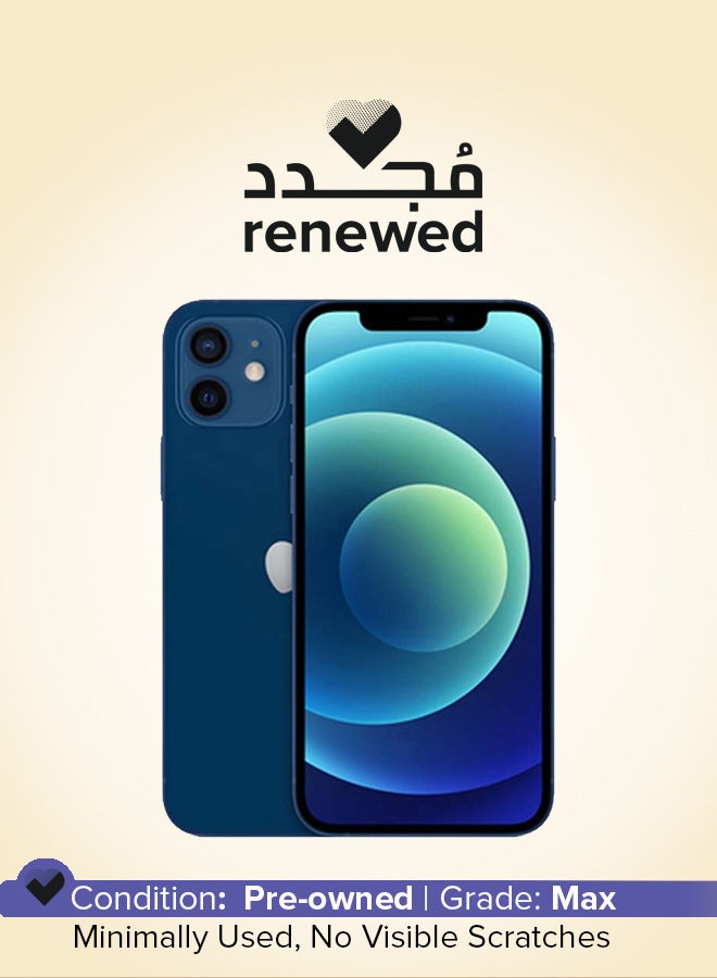 Compare Renewed  iPhone 12 256GB Blue 5G With Facetime  International Version at KSA Price