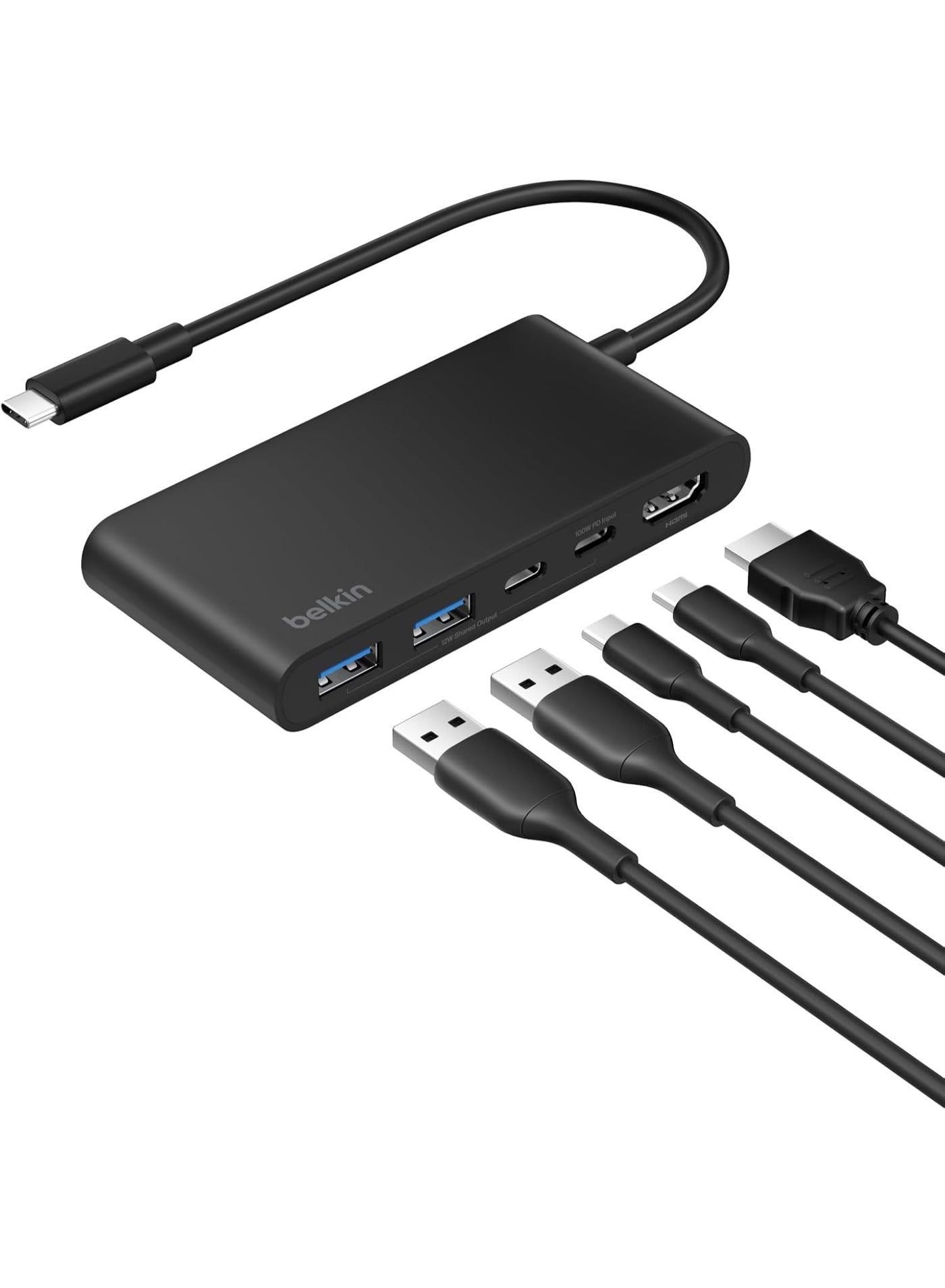 USB C Hub, 5-Port Hub w/ 4K HDMI Display…