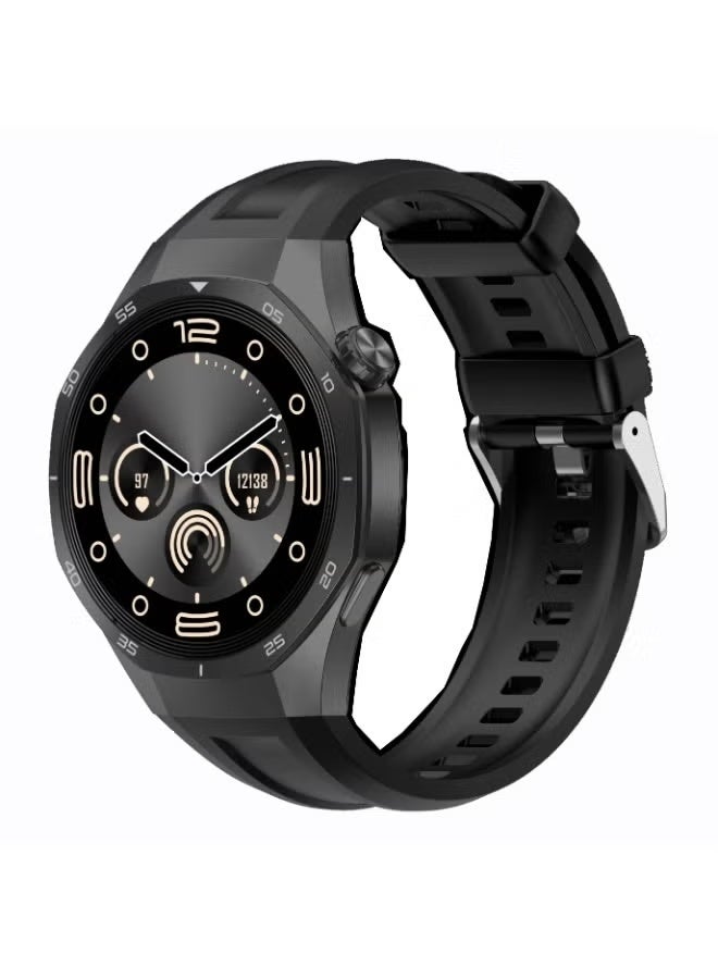 Compare GTR5 Smartwatch 1.43 AMOLED, 3ATM Waterproof, Health & Fitness Tracking, Heart & Sleep Monitor, Multiple Sports Modes, Long Battery, Black Edition at KSA Price