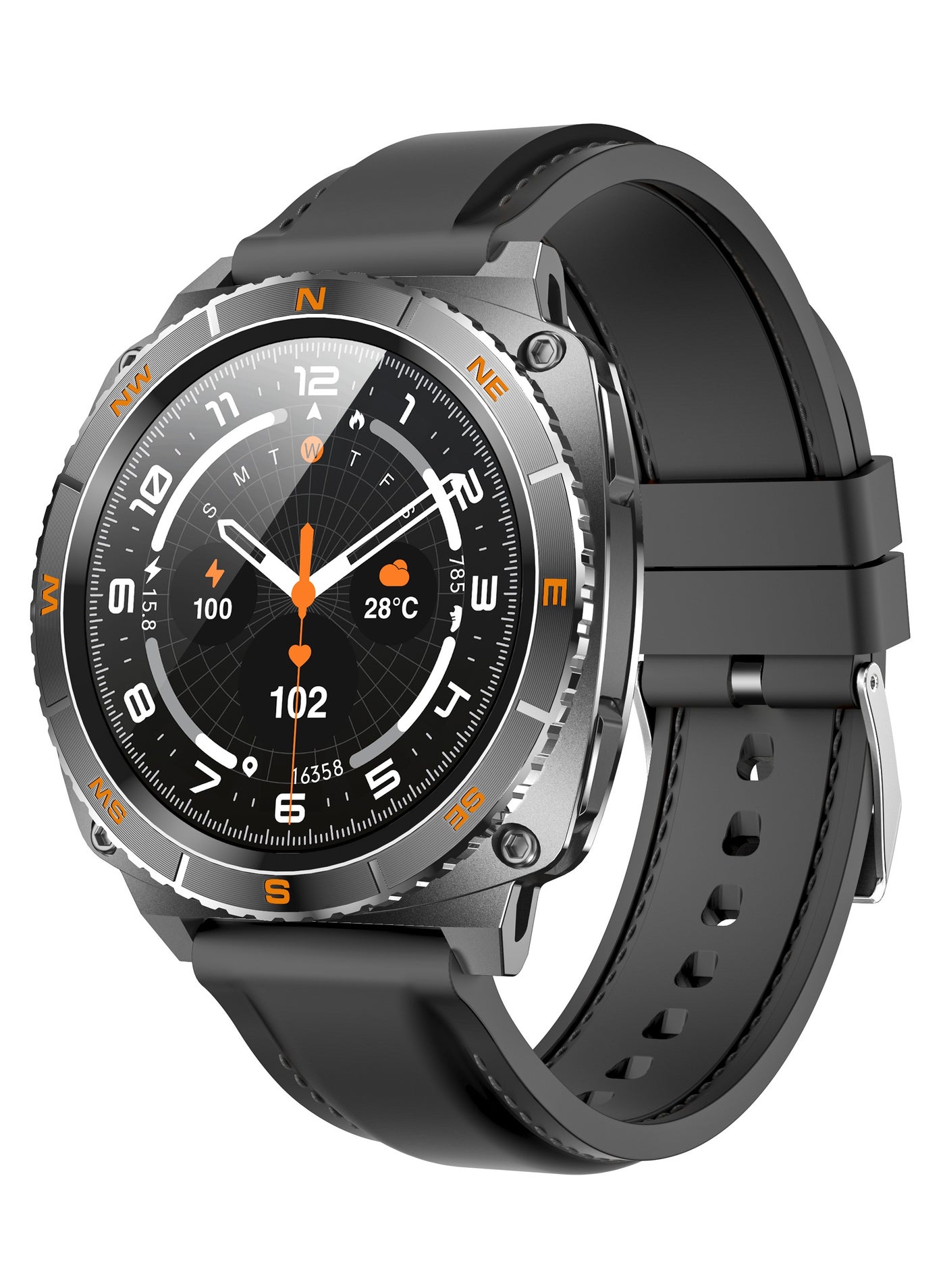 Compare GTAB GCR6 Smartwatch – 1.43 HD Display, Bluetooth Calling, Waterproof Fitness & Health Tracker with MultiSport Modes, Heart Rate & Sleep Monitor for Men & Women at KSA Price