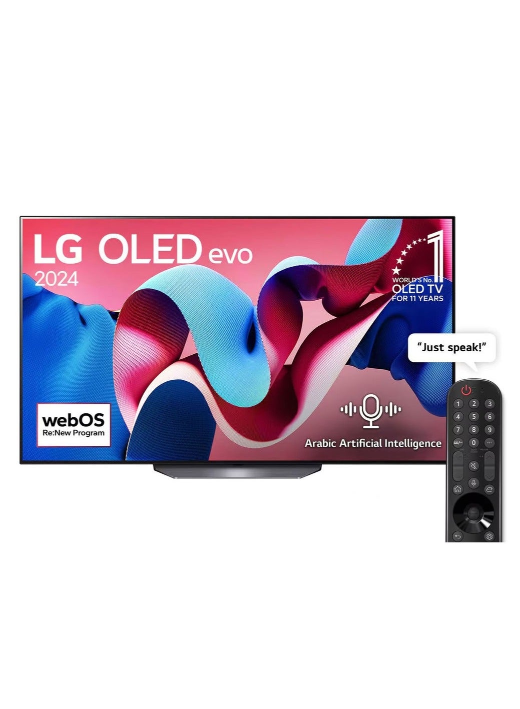 55 Inch 4K OLED WebOS 24 Dolby ATMOS HDR…
