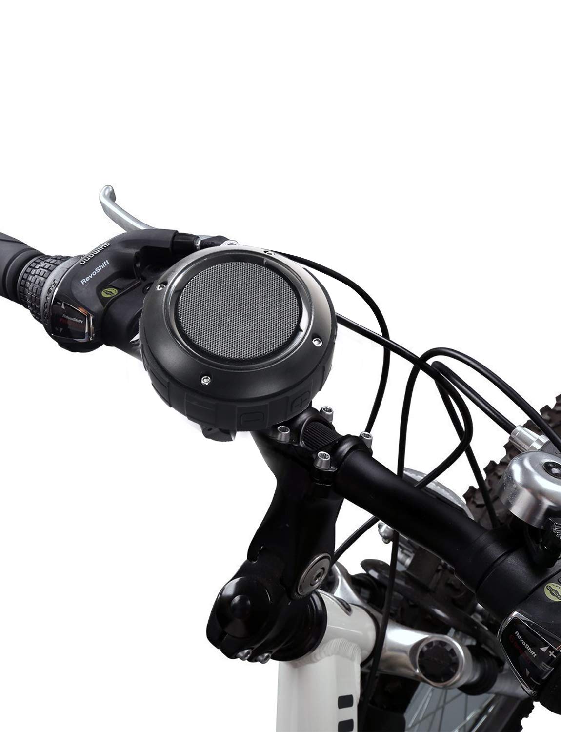 Compare Kunodi Outdoor Waterproof Bluetooth Speaker, Wireless Portable Shower Travel Bike Speaker with Subwoofer, Enhanced Bass, Built in Mic for Bicycle Riding, Sports, Pool, Beach, Hiking Black & Bracket at KSA Price