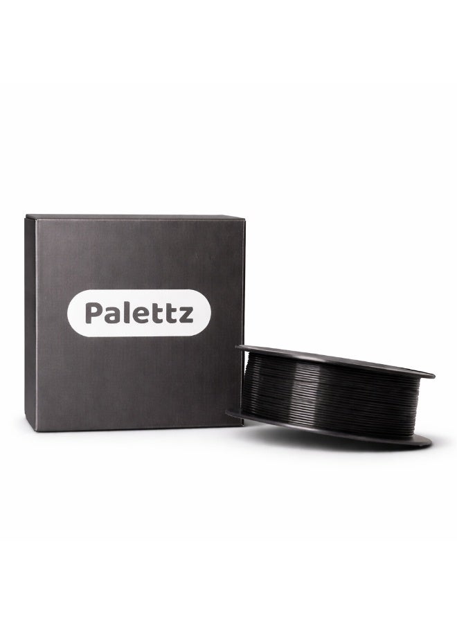 Compare PALETTZ PLA 3D Printer Filament 1.75mm  3mm, Premium Quality, High Dimensional Accuracy ±0.3mm, Easy Printing, Vacuum Sealed with Silica Gel, 1kg Spool, Black at KSA Price