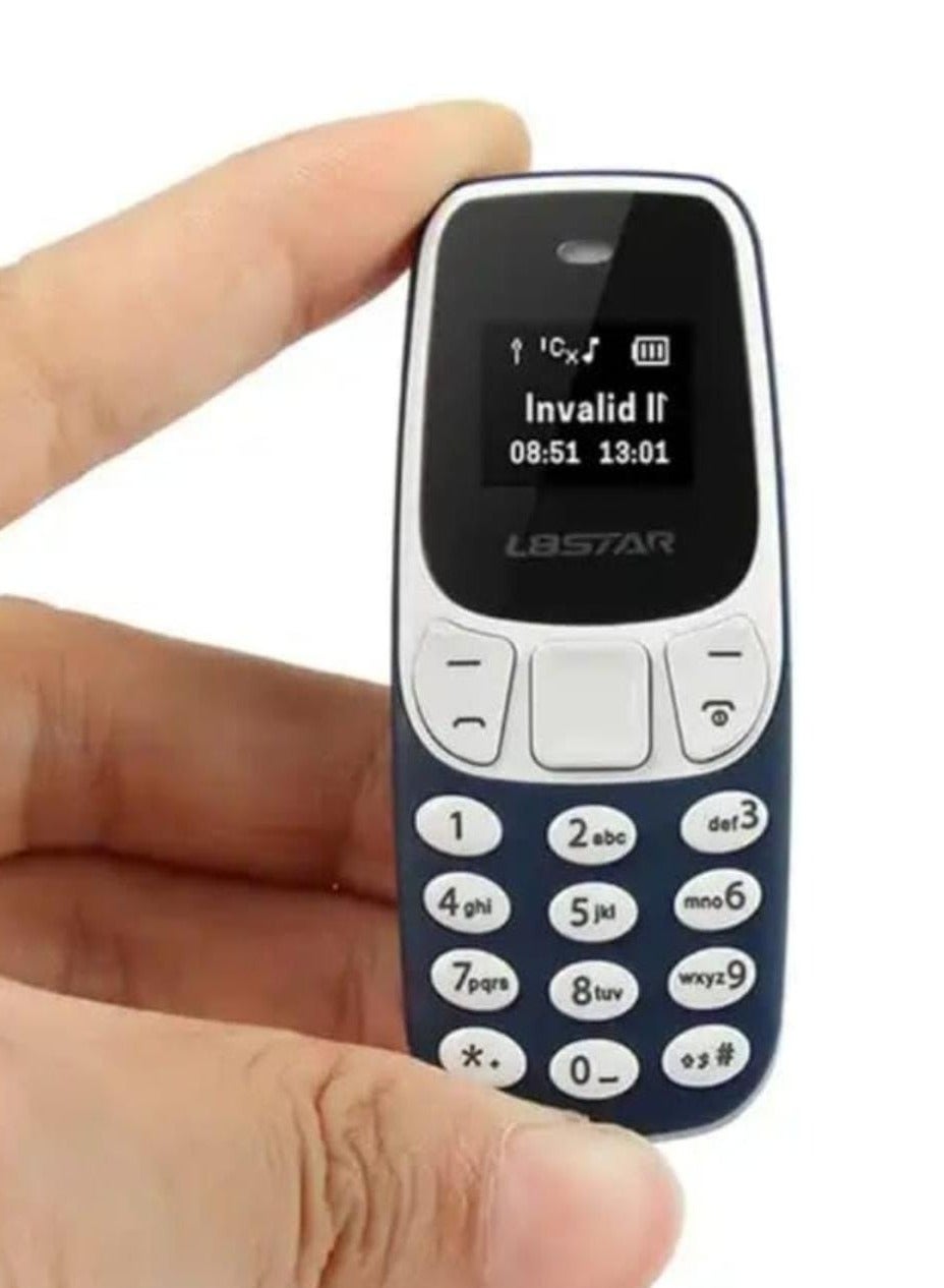 Compare Super Mini Phone BM10 Worlds Smallest Pocket Mobile Phone Dual SIM Support, Bluetooth Dialer, Ultra Compact Mini Cell Phone Blue at KSA Price