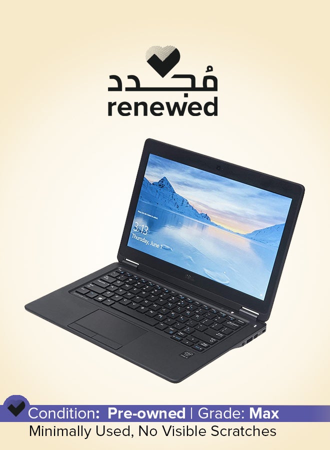 Compare Renewed  Latitude E7270 Laptop With 12.5Inch Display,Intel Core i7 Processor6th GEN8GB RAM256GB SSD520 Integrated HD Graphics Black at KSA Price