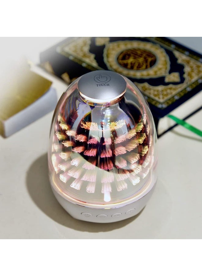 Compare SQ707 Quran Speaker for Kids with 3D 99 Names Night Light, Bluetooth, App & Remote Control at KSA Price