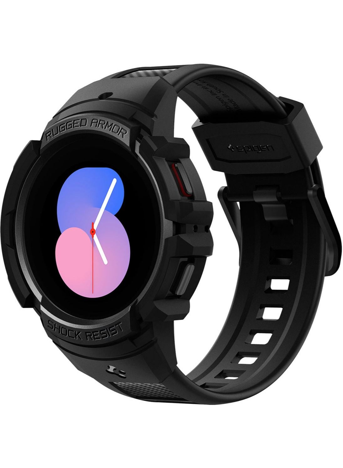 Compare Rugged Armor Pro Case Cover For Samsung Galaxy Watch 5 With Band 40mm 2022  Black at KSA Price