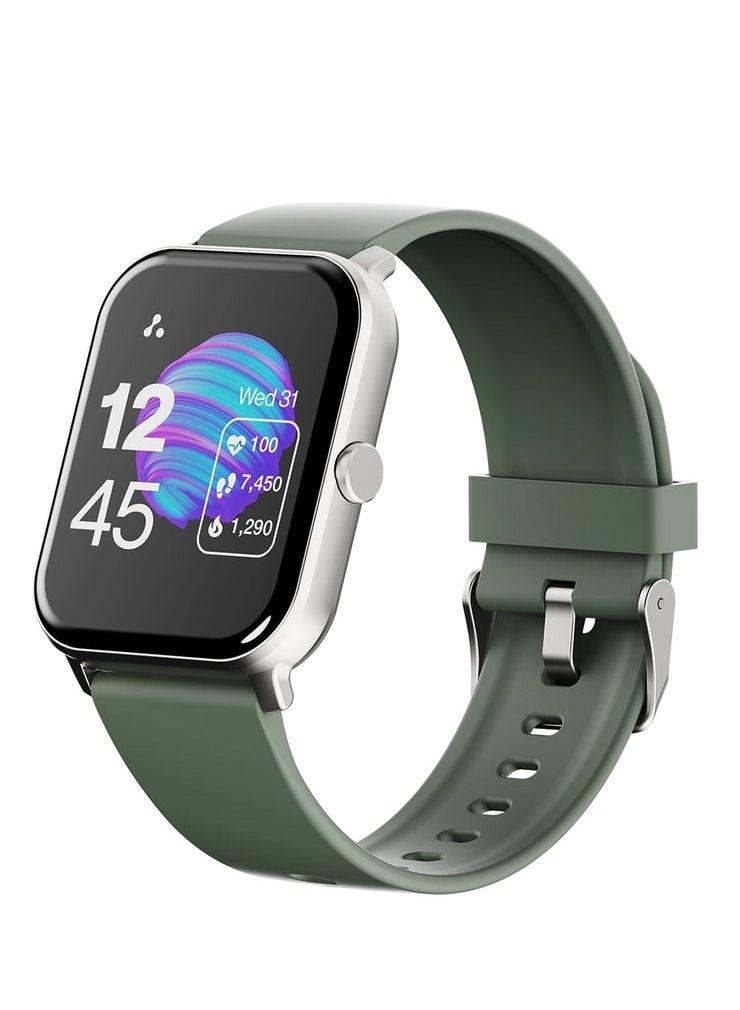Compare Ambrane Wise Eon 1.69 ”LucidDisplay Smartwatch Green at KSA Price