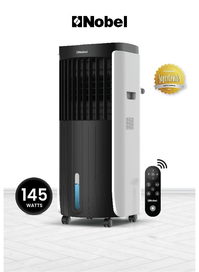 20L Air Cooler with Humidifier, 3-Speed Fan,…
