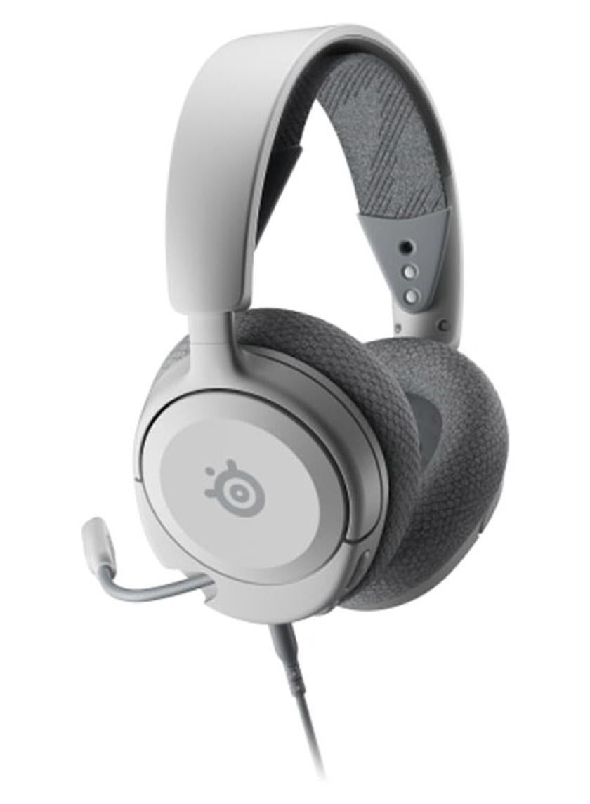 Compare Steel Series Arctis Nova 1 MultiSystem Gaming Headset, HiFi Drivers, 360° Spatial Audio, AirWeave Memory Foam Ear Cushions, Ultra Lightweight, PC, PS5, PS4, Xbox, White | 61607 at KSA Price