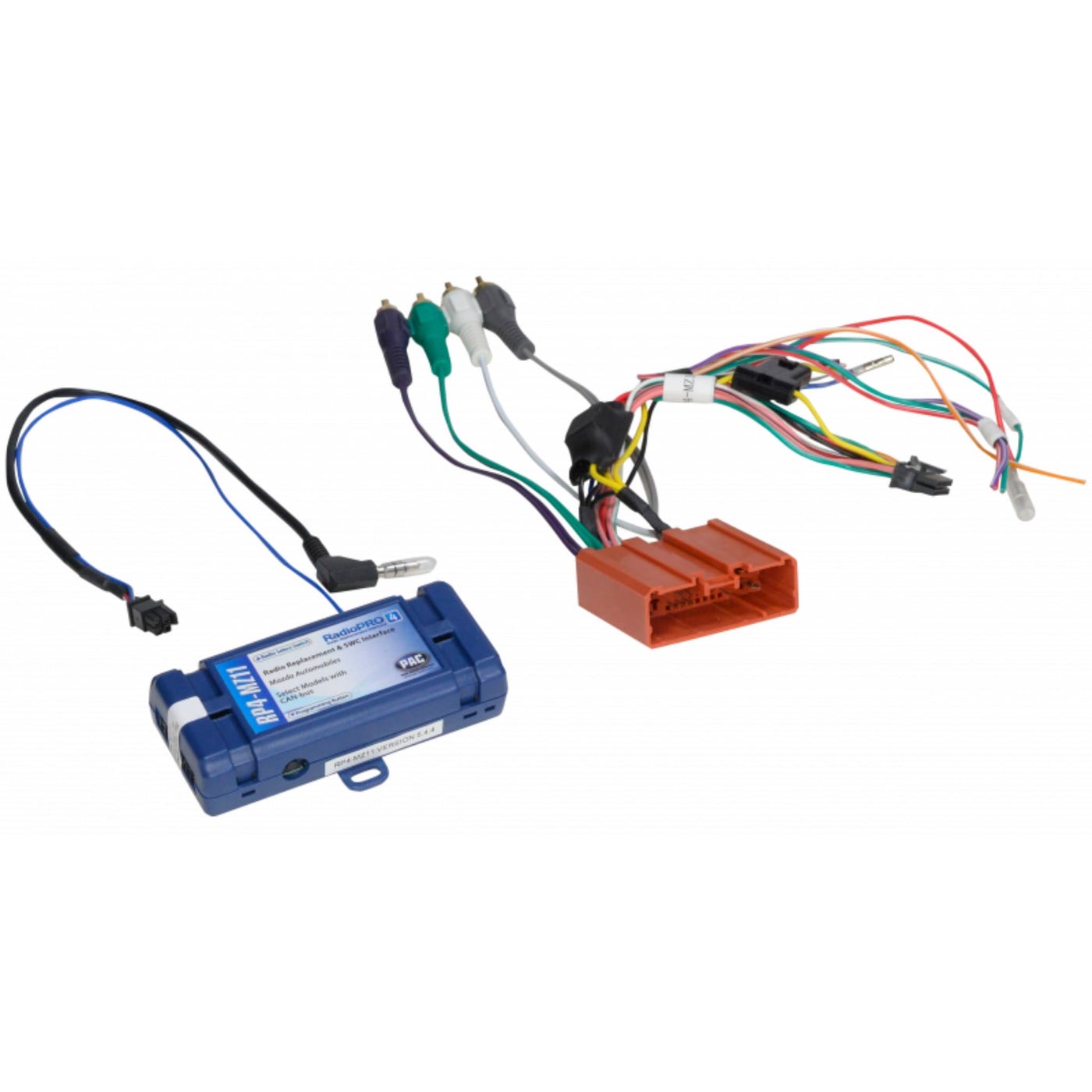 Compare PAC RP4MZ11 RadioPro4 Interface for Select Mazda Vehicles 20092015 AllinOne Radio Replacement and Steering Wheel Interface PreLoaded with Amplifier Retention Seat Controls Navigation Outputs at KSA Price