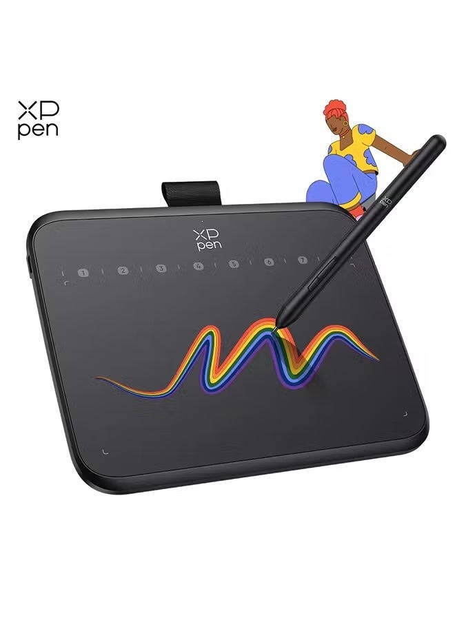 Compare XPPen Deco 640 Graphics Tablet 16K Pressure Levels 16x9cm Drawing Area with 8 Keys 60 Tilt for OSU Game Android Windows Mac at KSA Price