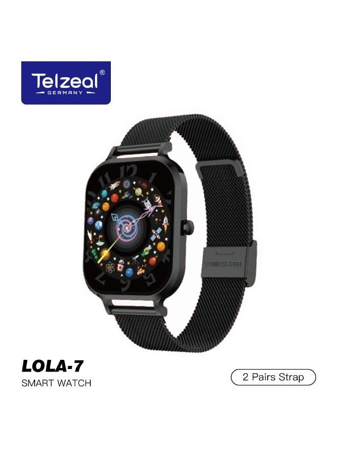 LOLA-7 Super-Slim Stylish Smartwatch for Women | Stainless…