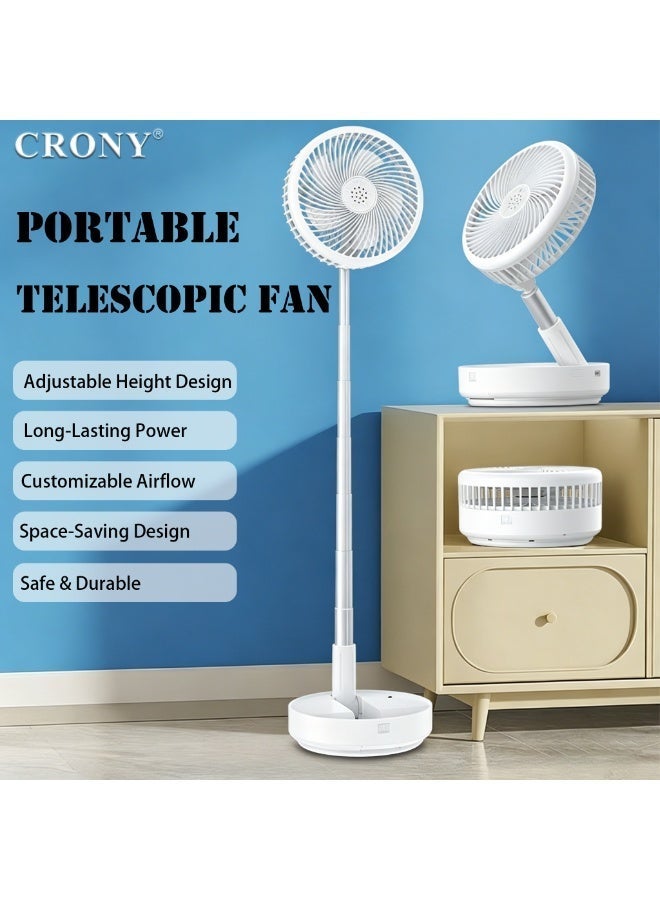 CRONY KY-19107 Mini Telescopic Table Fan Portable…