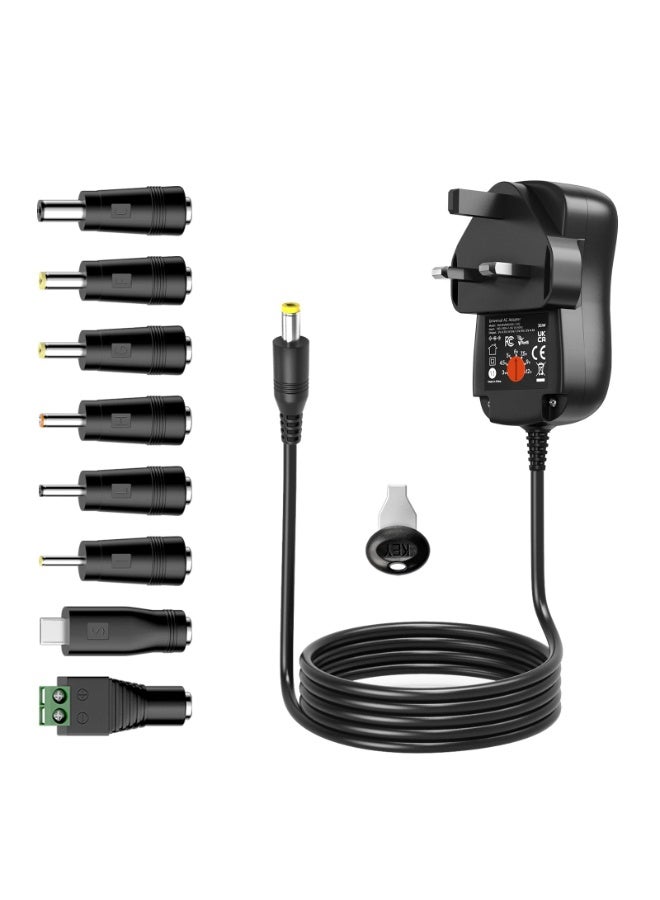 30W 12V Universal AC/DC Adapter, Universal Adapters…
