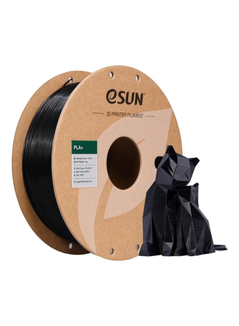 Compare eSun Pla+ 1.75mm Black 3D Printer Filament 1kg Spool at KSA Price