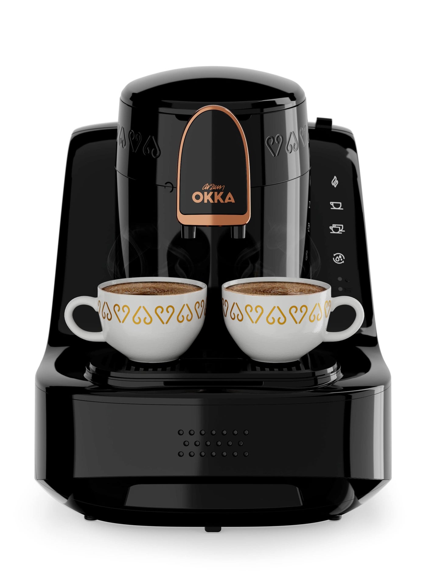Compare Elite Turkish Coffee Machine 950 ml 710 W OK004026 Black  Copper at KSA Price