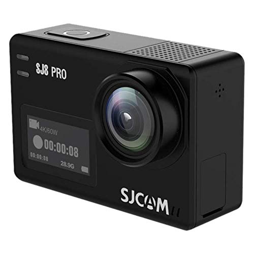 Compare SJCAM SJ8 Pro 12 MP 4K60fps 2.33 30M Waterproof IPS Touch Screen Action Camera with 8X Digital Zoom | 6axis Gyro Stabilization | Dual Stereo Microphones | Dual Screen Black at KSA Price