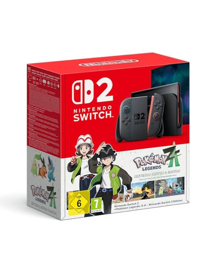 Compare Nintendo Switch 2 + Pokemon Legends: ZA bundle  International Version  Nintendo Switch at KSA Price