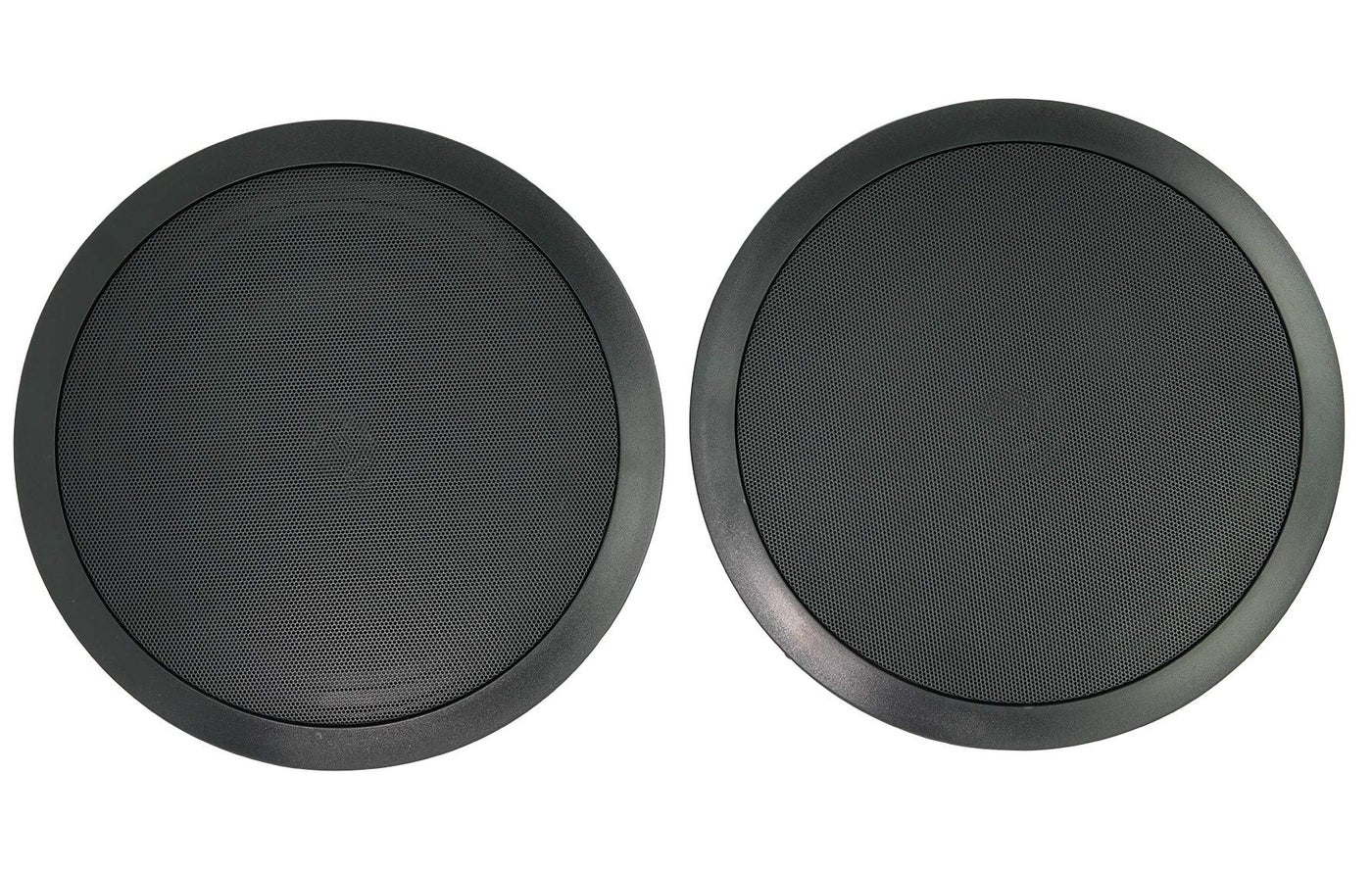 Compare Rockville Pair CC80T Black 8 Commercial 70V Ceiling Speakers 20W 8 Ohm Aimable Tweeter Paintable Grill HighFidelity Sound for RestaurantsBarsCafes at KSA Price