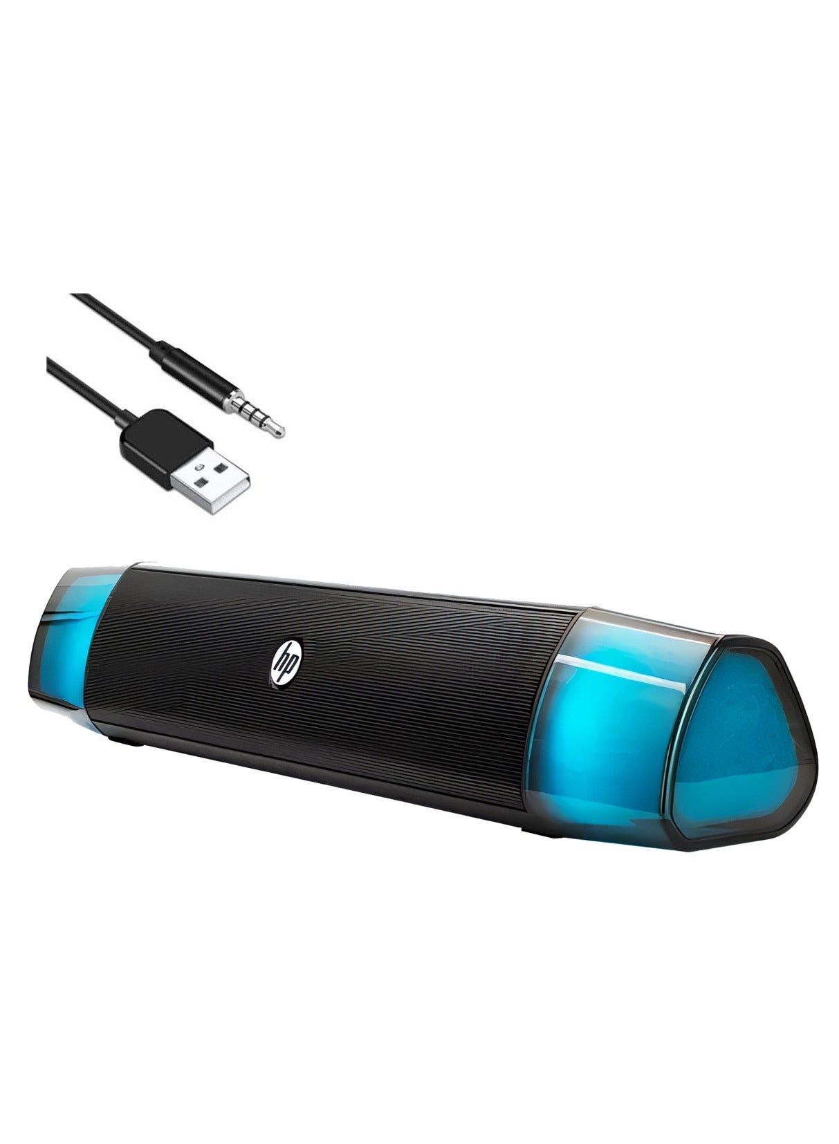 Compare Wired LED Multimedia Speaker Sound Stereo DHE6010 BlackBlue at KSA Price