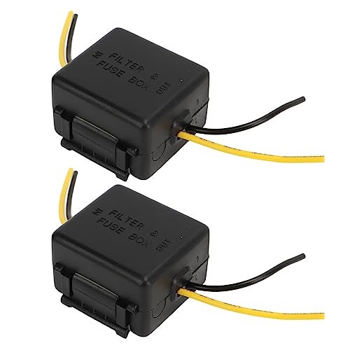 Compare Car Power Filter Noise Ground Loop Isolator Car Audio Noise Filter 12V Car Stereo Audio Filter Noise Isolation Reducer for Stereo Audio Radio Amplifier Amp Speaker at KSA Price