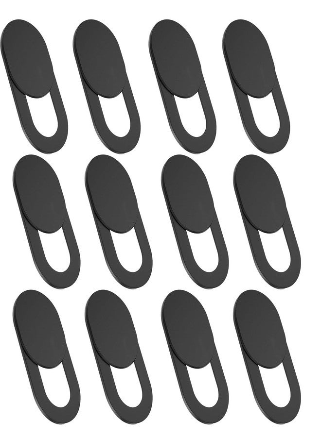Compare CaseHQ Laptop Camera Cover Slide, 12 Pack UltraThin Webcam Cover Compatible with MacBook,Laptop,PC,Computer,iMac,iPad, iPhone Cell Phone etc. 0.027in Thick Sliding Cover Web Blocker Black at KSA Price