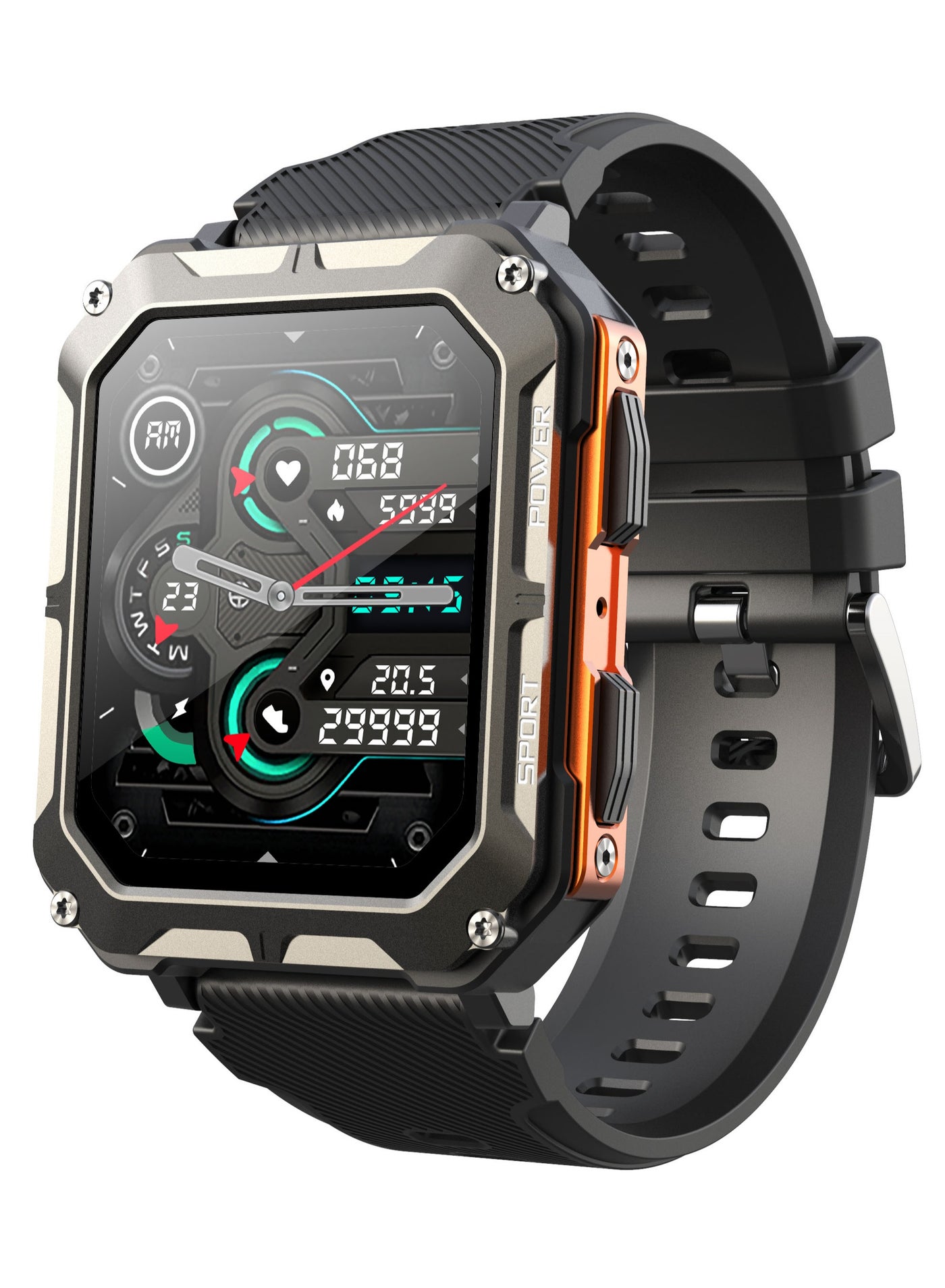 Smart Watch for Men Military Sports Smartwatch…