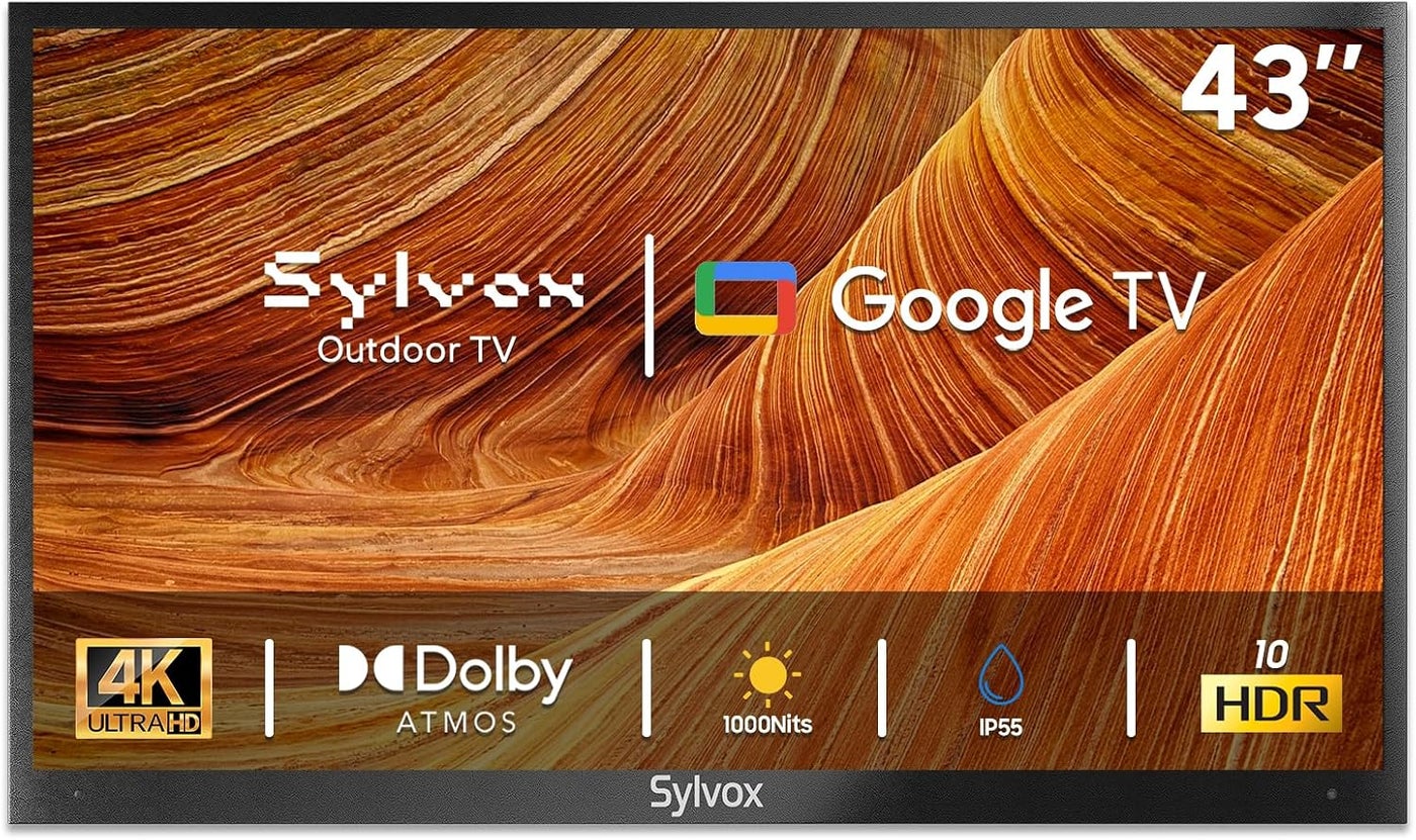 Outdoor TV, 43 Inch Smart TV 4K UHD, Dolby…