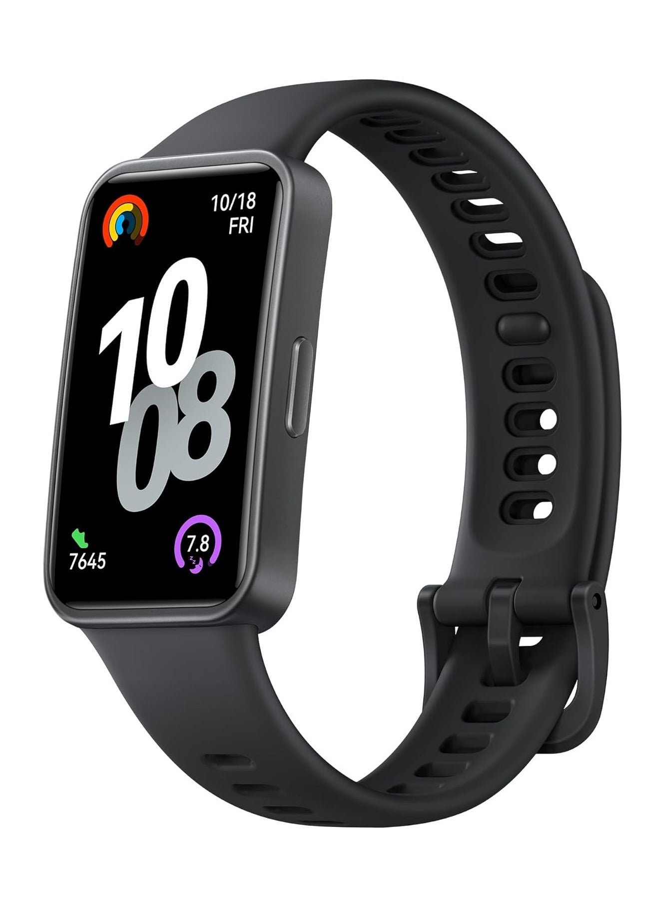 Compare HUAWEI Band 10 Smart Watch, Metallic Design and Comfortable Wearing, Prolevel Sleep Analysis, Emotional Health Aid, 100 Workout Modes, Robust Battery Life, IOS and Android black at KSA Price
