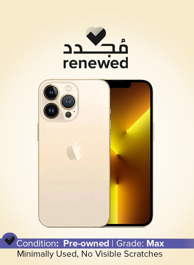 Compare Renewed  iPhone 13 Pro 1TB Gold 5G  International Version at KSA Price