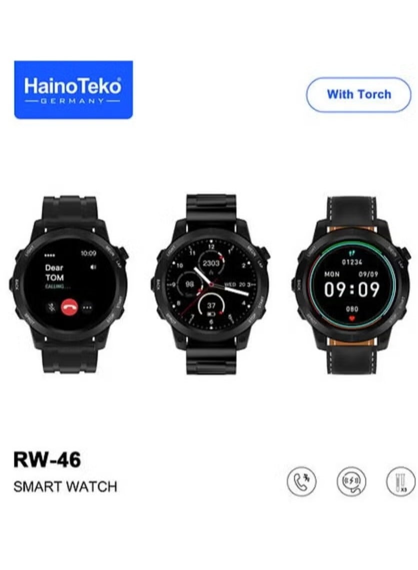 RW46 Round Shape AMOLED Display Smart Watch with Built--in…