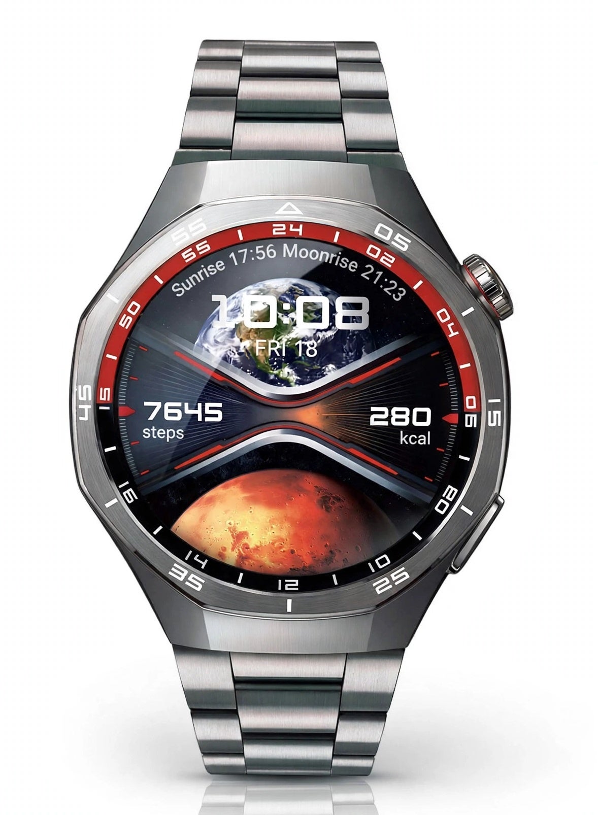 Compare MS16 Luxury Smartwatch for Men and Women, Starlight Edition, 3 Interchangeable Straps, Metal and Leather Bands, High Brightness Display, 3D Dynamic Island Style Menu, Elegant Everyday Wear at KSA Price