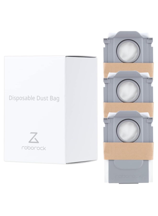 Compare Roborock Original Disposable Dust Bags for Qrevo 5AEQrevo C ProS8 MaxV UltraQrevo SSaros 10Q10 VFQ10 VF+Q7 TFQ7 TF+QR 798Qrevo CurvQrevo Curv 2 ProQrevo L Pro, 3 Pcaks at KSA Price