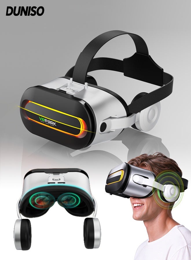 VR Virtual Reality Headset,Adjustable VR Glasses…