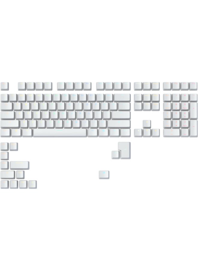 Compare Glorious GMMK ABS Doubleshot V2 USA Base Kit Mechanical Keycaps  123 Keys  White at KSA Price