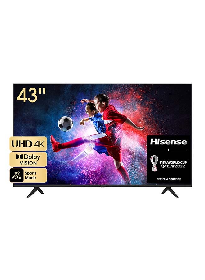 Compare 43Inch 4K UHD HDR Smart TV Vidaa OS 43A6GE Black at KSA Price