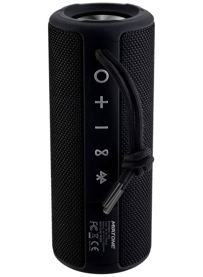 Compare Bluetooth Speakers, Waterproof and Portable Outdoor Wireless Speaker Black at KSA Price