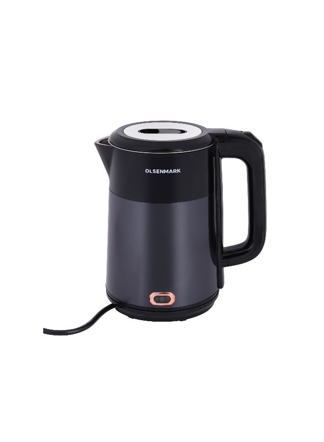 Olsenmark 1.0L Electric Kettle OMK7068 – 800W Fast…