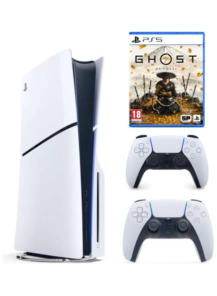 Sony PlayStation 5 Slim Disc Console with Extra…