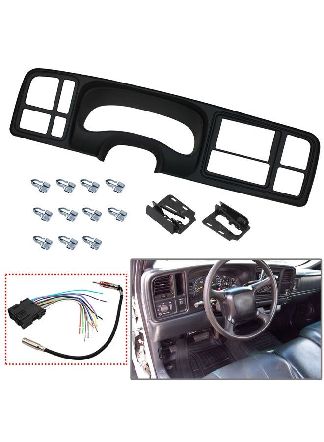 Compare Double DIN Car Stereo Radio Install Dash Kit WWiring Harness & Antenna Adapter Fit 19992002 GM FullSize TrucksSUVs Silverado Sierra at KSA Price