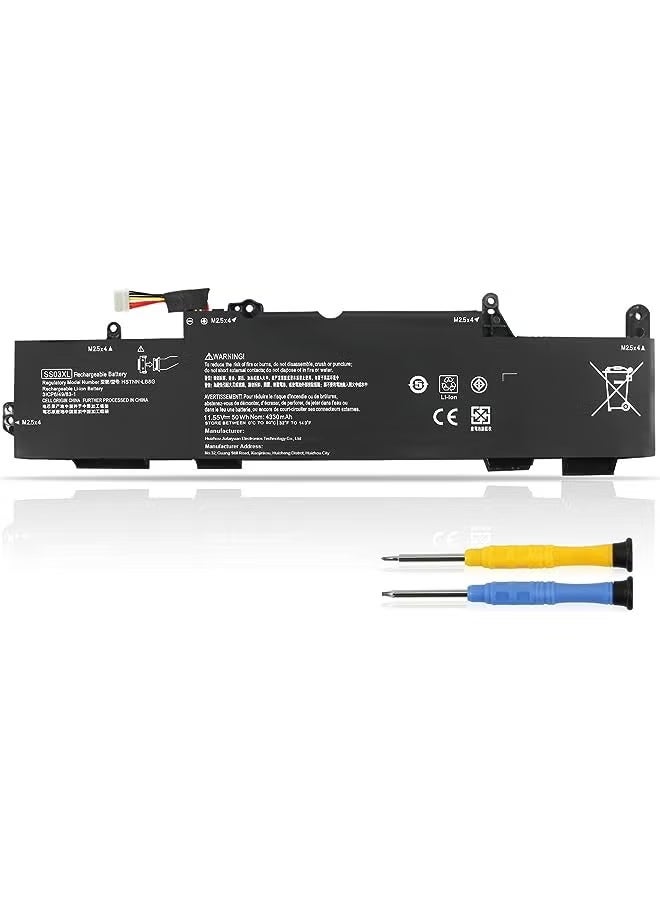 Compare 50Wh Ss03Xl Laptop Battery For Hp Elitebook 840 G5 G6 Elitebook 730 735 740 745 830 836 846 G5 Elitebook 735 745 830 840 G6 Zbook 14U G5 G6 Series HsnI12C HstnnLb8G 933321855 at KSA Price